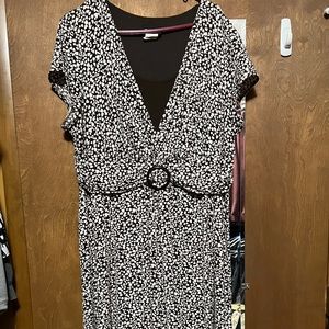 Size 22 animal print dress